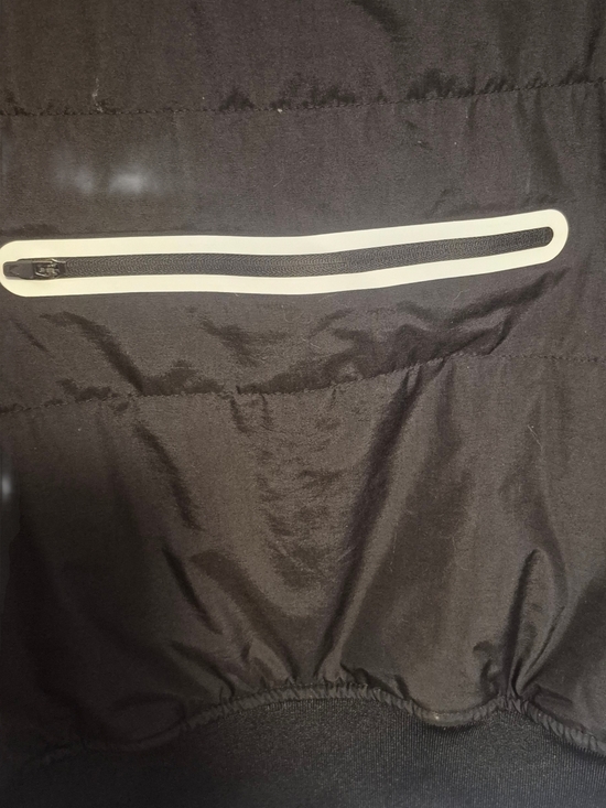 ASRV Black Quilted Bomber Jacket - Picture 6 of 8